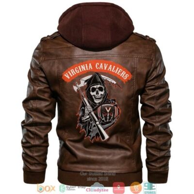 Virginia Cavaliers NCAA Football Sons Of Anarchy Leather Jacket LJ2831