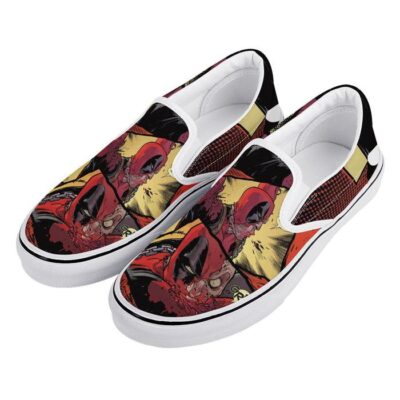 Wade Wilson Slip On Shoes Low Top Sneaker For Fans 1