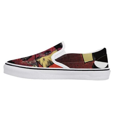 Wade Wilson Slip On Shoes Low Top Sneaker For Fans 2