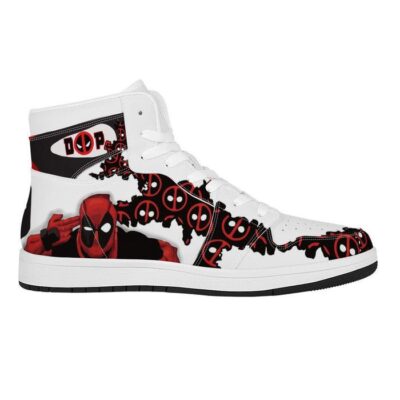 Wade Wilson Sneaker Air Jordan 1 Custom Sneakers For Fans 1