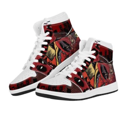 Wade Wilson Sneaker Air Jordan 1 Custom Sneakers For Fans 2 1