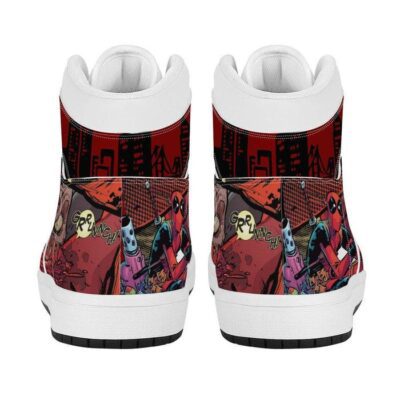 Wade Wilson Sneaker Air Jordan 1 Custom Sneakers For Fans 4 1