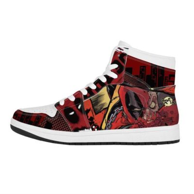 Wade Wilson Sneaker Air Jordan 1 Custom Sneakers For Fans
