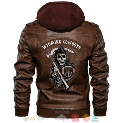 Wyoming Cowboys NCAA Football Sons Of Anarchy Leather Jacket LJ2982