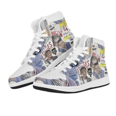 XXX X Juice Wrld X Lil peep Air Jordan 1 Custom Sneakers For Fans 2