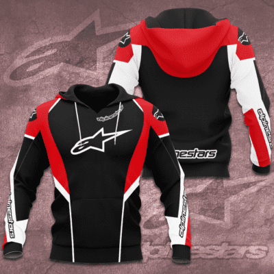 Alpinestars MotGP Racing 3D Unisex Hoodie - Black TSH527