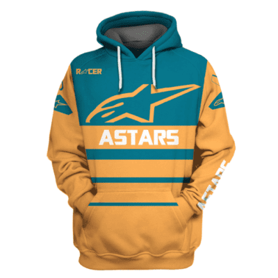 Alpinestars Motogp Racing Astars Racer Unisex 3D Hoodie - Orange TSH1498