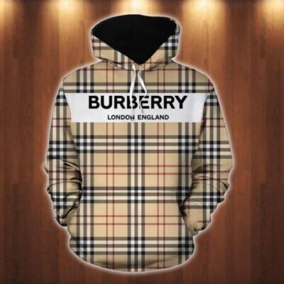 Burberry Unisex Hoodie For Men Women Luxury Pullover NH123