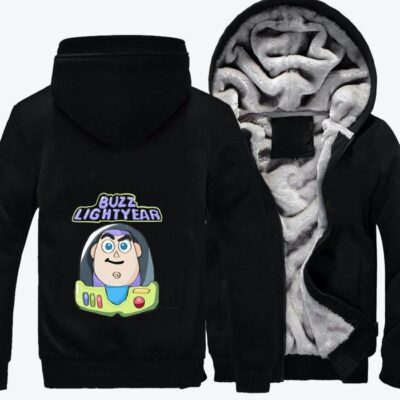 Buzz Lightyear Toy Story Fleece Zip Hoodie Jacket 3