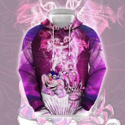 Cat Unisex 3D Hoodie - Purple TSH811