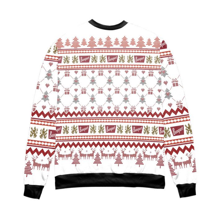 Coors-Light-Reindeer-Pine-Tree-Pattern-Ugly-Christmas-Sweater-White-1 Coors Light Reindeer Pine Tree Pattern Ugly Christmas Sweater White 1