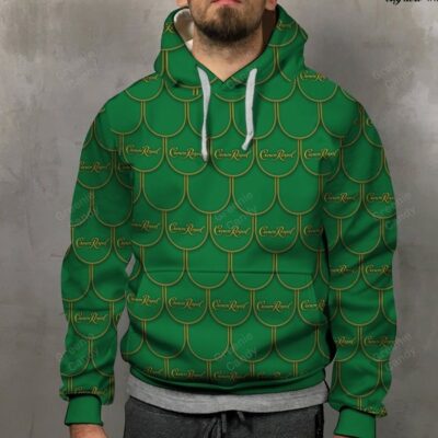 Crown Royal Unisex 3D Hoodie - Green TSH589