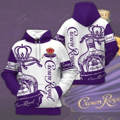 Crown Royal With Logo Unisex 3D Hoodie TSH570