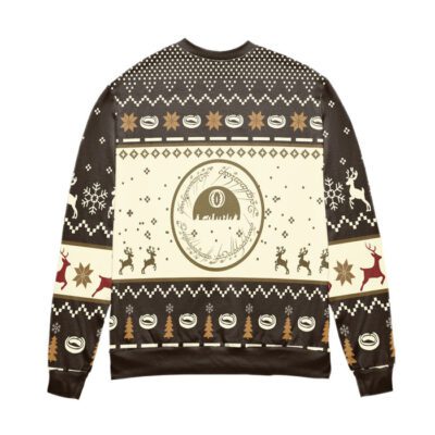 Drink Like Dwarves Smoke Like Wizards Ugly Christmas Sweater 2