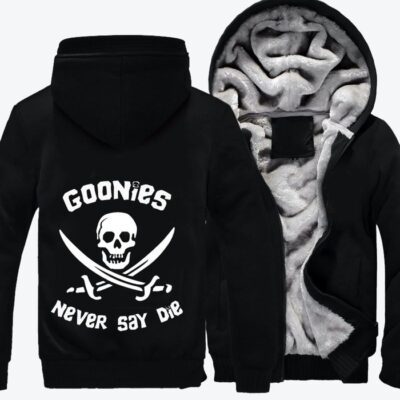 Goonies Never Say Die The Goonies Fleece Zip Hoodie Jacket 3