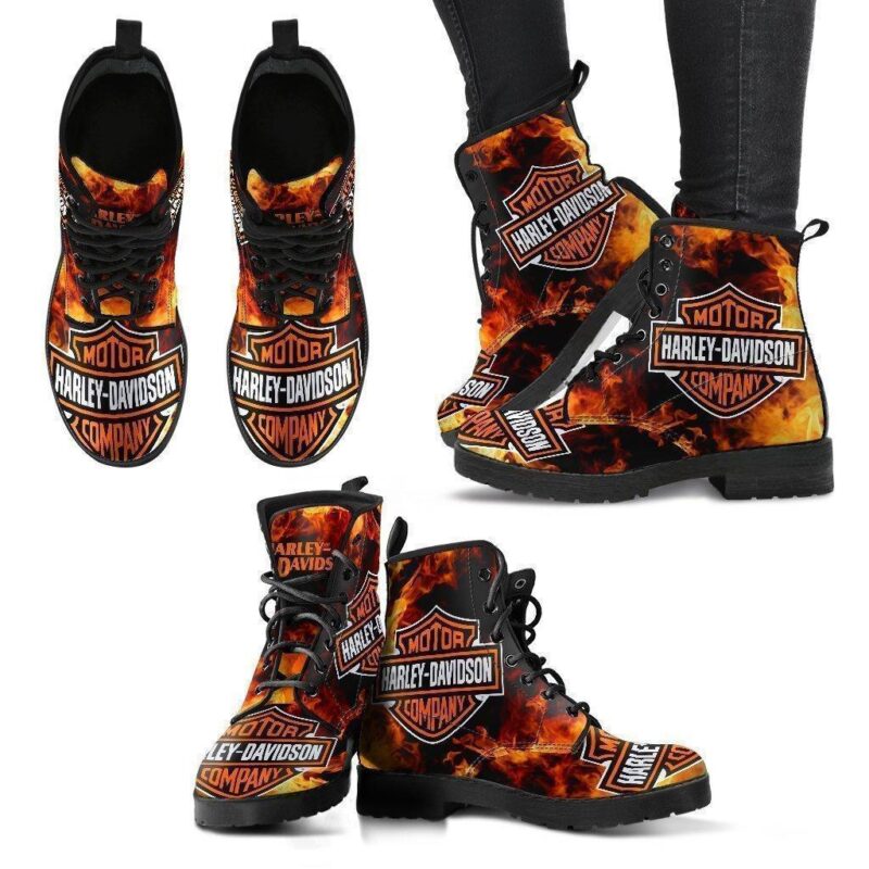 Harley Davidson Timberland Classic Boots Winter Shoes ECB001 1