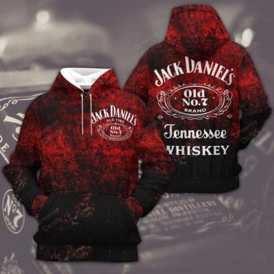 JD Tennessee Whiskey Unisex 3D Hoodie TSH806