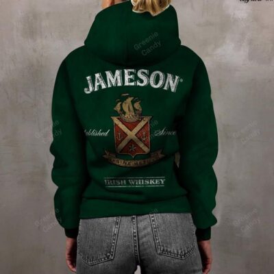 Jameson Established Since 1780 Irish Whiskey Unisex 3D Hoodie TSH683