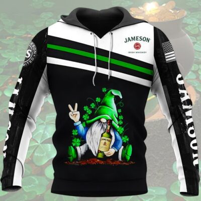 Jameson Irish Whiskey Unisex 3D Hoodie - Black TSH753