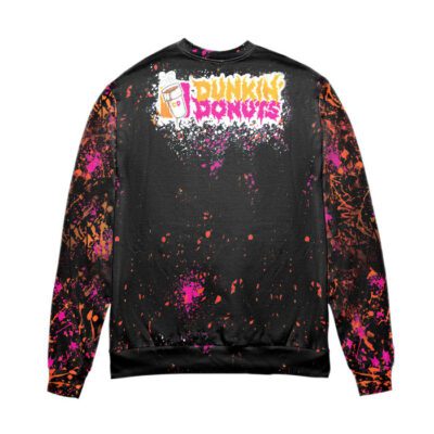 Jason Voorhees And Michael Myers Dunkin Donuts Ugly Christmas Sweater 2