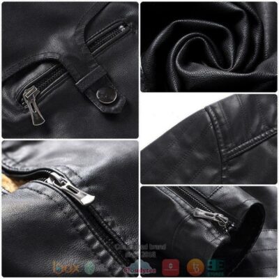 KTM Racing Fleece Leather Jacket CFLJ012 2