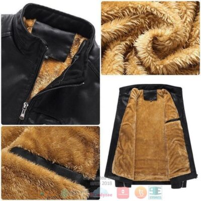 KTM Racing Fleece Leather Jacket CFLJ012 3