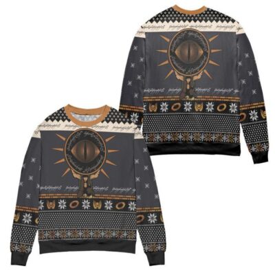 Lord Of The Rings Anneau Seigneur Des Anneaux Ugly Christmas Sweater