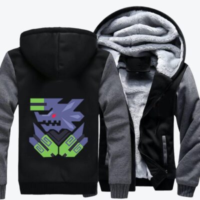 Monster Hunter Icon Monster Hunter Fleece Zip Hoodie Jacket 2