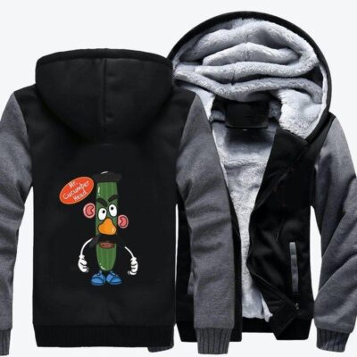 Mr Cucumber Head Toy Story Fleece Zip Hoodie Jacket 2