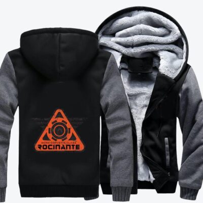 Rocinante The Expanse Fleece Zip Hoodie Jacket 2