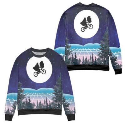 Santa Claus Xmas Night Ugly Christmas Sweater