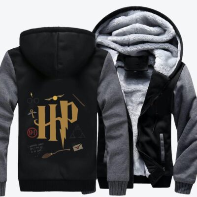 The Magical World Of Harry Potter Harry Potter Fleece Zip Hoodie Jacket 2