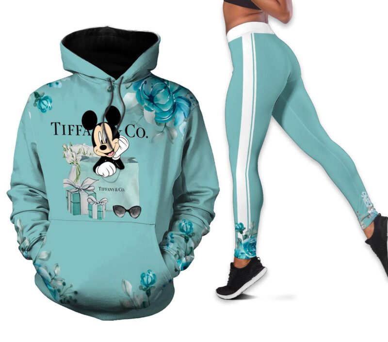 Tiffany Co Mickey Mouse Hoodie And Leggings