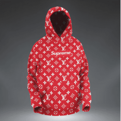 LV Louis Vuitton Luxury Usinex 3D Pullover Hoodie JH090