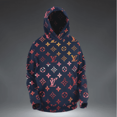 LV Louis Vuitton Luxury Usinex 3D Pullover Hoodie JH107