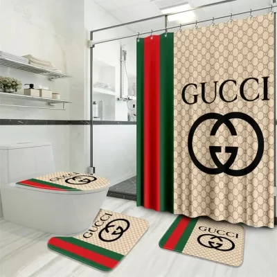 Gucci GC Bathroom Set Shower Curtain BRS928