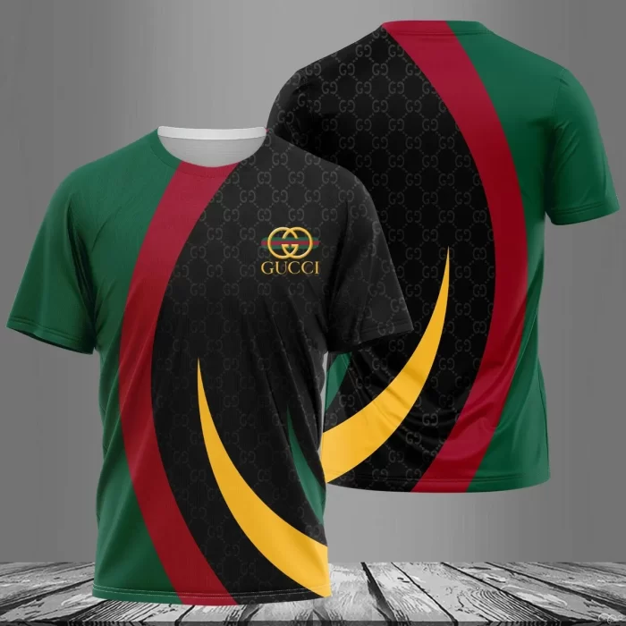 Gucci Green Black Luxury Brand Unisex T-Shirt TS2491