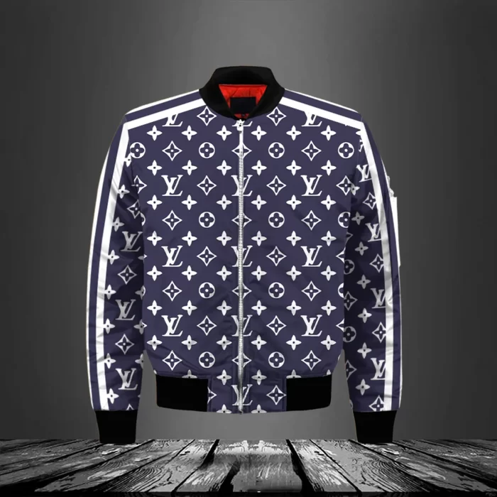 Louis Vuitton Blue Jacket LV Luxury BJ04348