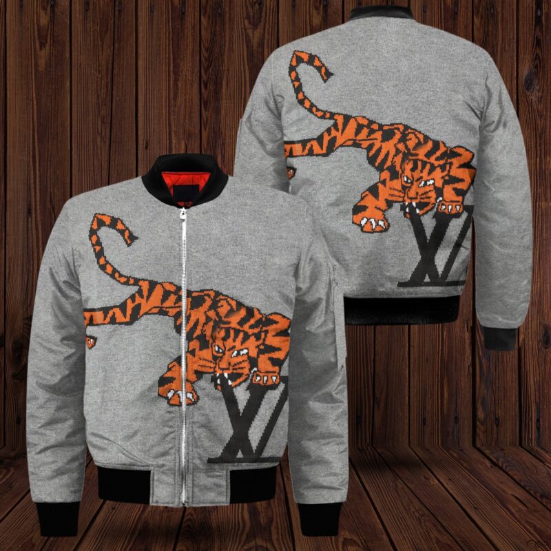 Louis Vuitton Tiger Luxury Brand Premium Bomber Jacket BJ04478