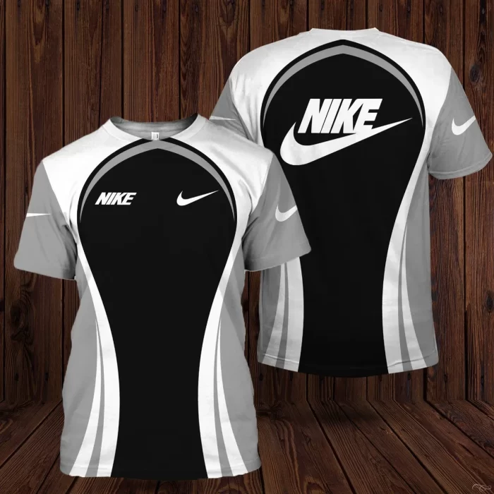 Nike Black White Grey Luxury Brand Clothing Premium Unisex T-Shirt TS2393