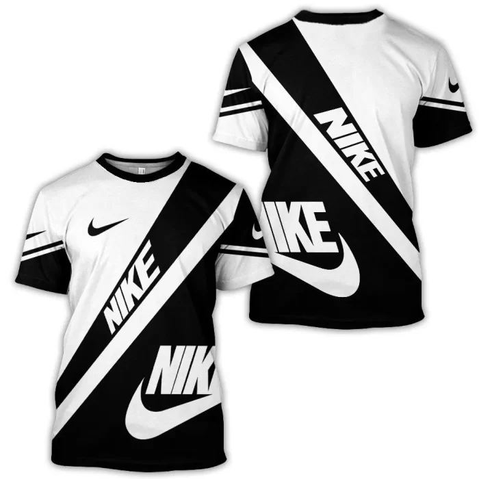 Nike Black White Luxury Brand Unisex T-Shirt Premium Unisex T-Shirt TS2390