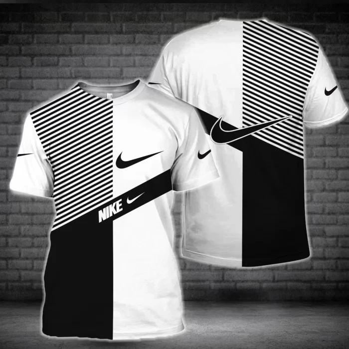 Nike Black White Luxury Brand Unisex T-Shirt TS2463