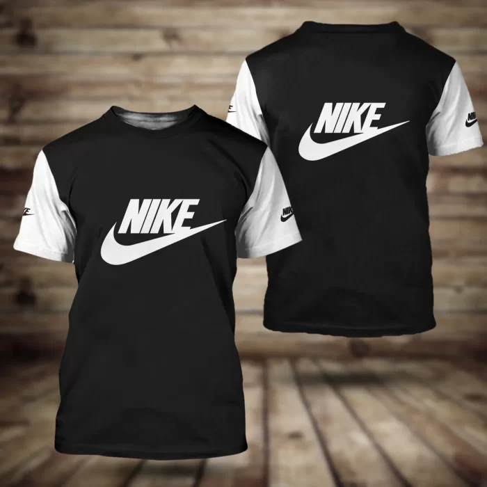 Nike Black White Premium Outfit Luxury Brand Unisex T-Shirt TS2387