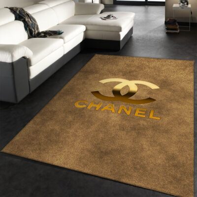 Chanel Premium Fashion Luxury Brand Area Rug Carpet Floor Decor RR2676