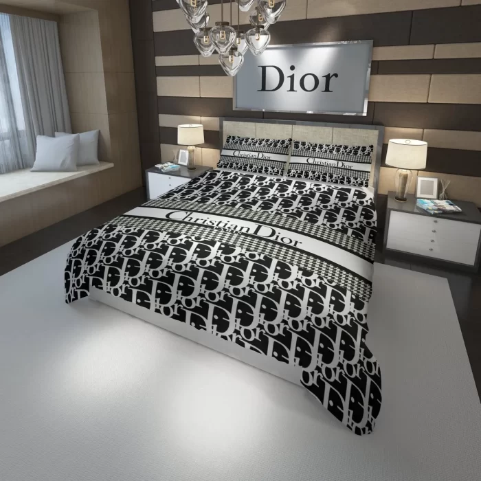 Christian Dior Fashion Luxury Brand Bedding Set BS245