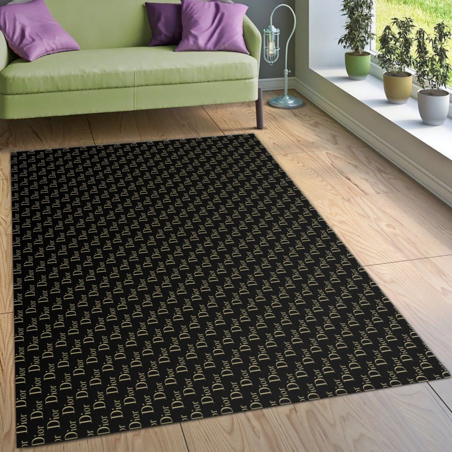 Dior Area Rug For Christmas Fashion Brand Rug Carpet Living Room Rug Floor Decor Floor Decor RR2816