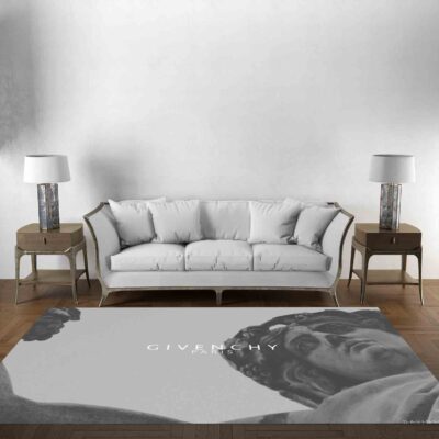 Givenchy Logo Luxury Brand Premium Area Rug Carpet Floor Decor RR2719