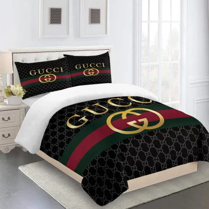 Gucci Fashion Logo Limited Luxury Brand Bedding Set BS451