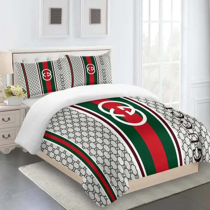 Gucci Fashion Logo Limited Luxury Brand Bedding Set BS455