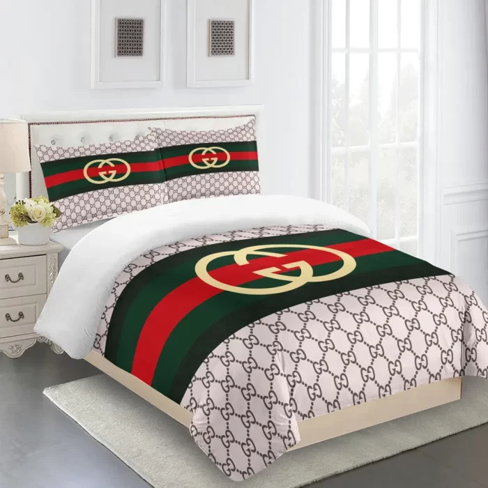 Gucci Fashion Logo Limited Luxury Brand Bedding Set BS460